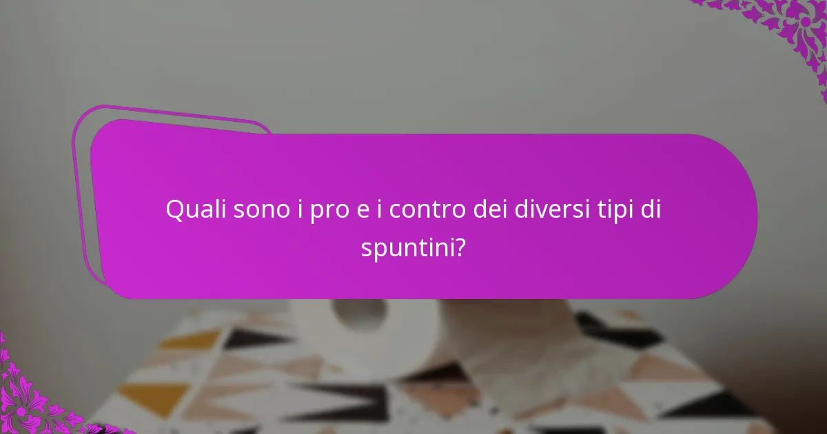 Quali sono i pro e i contro dei diversi tipi di spuntini?
